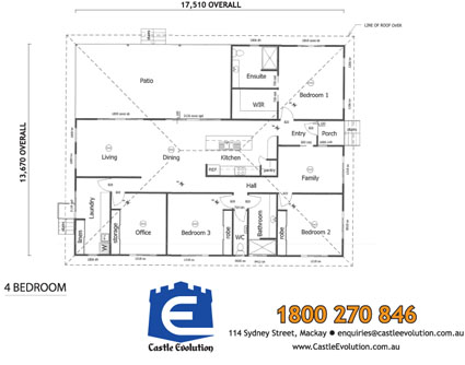Commercial TRUECORE steel wall frames and roof trusses.